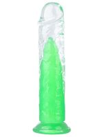 ClearlyHorny - Dildo "Jellis" Medium - Glow in the Dark ClearlyHorny - Dildo "Jellis" Medium - Glow in the Dark
