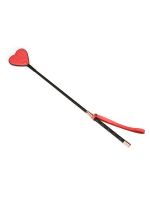 Liebe Seele - Angel`s Kiss - Leder Peitsche im Straussenleder-Look "Herz" Liebe Seele - Angel`s Kiss - Leder Peitsche im Straussenleder-Look "Herz"