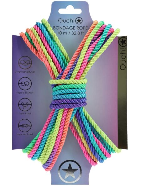 Shots - Polyester Bondage Seil 10m
