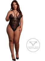 Le Désir - Wireless Lace Bodysuit with Adjustable Sliders