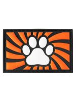 Fuck & Fist - Patch Tag "Orange Paw" with Velcro