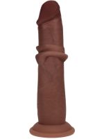REALROCK - Dual Density Silicone Realistic Sliding Skin Dildo - 7" / 18,5 cm
