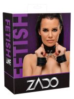 ZADO - Hals- und Handfessel aus Leder