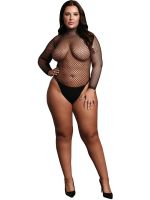 Le Désir - Body with Fishnet Structure and Turtle Neck