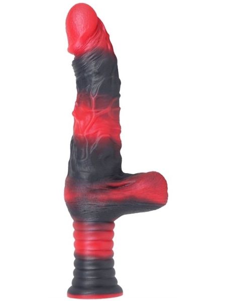 masturbator mit griff Penisring Dual aus Silikon – KINKWERK main image 1