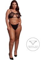 Le Désir - Keyhole Mesh Bra with Double Back Straps and Adjustable Sliders