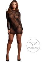 Le Désir - Roxy - Sexy Leopard Mesh Cheeky Dress