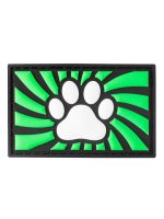 Fuck & Fist - Patch Tag "Green Paw" with Velcro