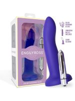 DILDOX - Dildo with Vibration "Color-Changing Blue to Purple"