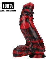 Fiction Cocks by Shots - Dark Lycan Spawn - Silicone Dildo