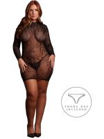 Le Désir - Roxy - Sexy Leopard Mesh Cheeky Dress