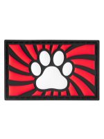 Fuck & Fist - Patch Tag "Red Paw" with Velcro